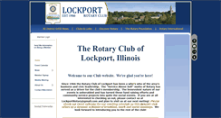 Desktop Screenshot of lockportrotaryclub.com